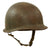 Original U.S. WWII 1944 M1 McCord Front Seam Swivel Bale Helmet with CAPAC Liner Original Items