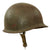 Original U.S. WWII 1944 M1 McCord Front Seam Swivel Bale Helmet with CAPAC Liner Original Items