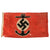 Original German WWII 4-Piece Flag & Cloth Insignia Group