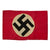 Original German WWII NSDAP Multi-piece Cotton Armband with Embroidered Insignia Original Items