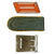 Original German WWII USGI Bring Back Belt Buckle, Tinnie, and Insignia Grouping - 20 Items Original Items