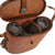 Original U.S. WWII M8 6x30 Binoculars by Bausch & Lomb with M17 Leather Case - Serial 10223 Original Items