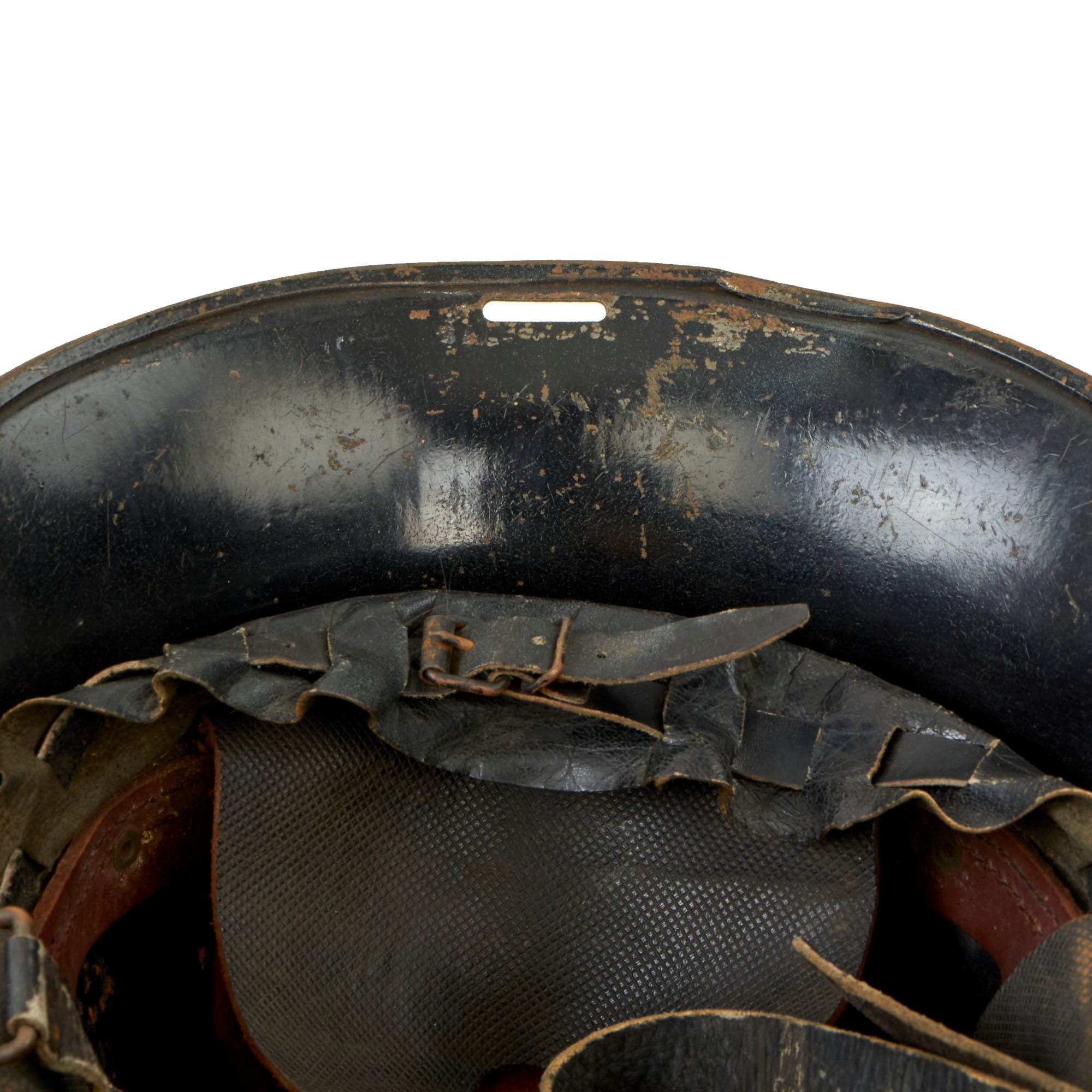 Original Netherlands WWII Dutch M23/27 Steel Helmet - Complete –  International Military Antiques