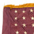 Original U.S. WWII Era 48 Star Parade Flag with Gold Fringe - 36 x 63” Original Items