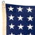 Original U.S. WWII 48 Star Flag with Steel Eyelets - 56 x 112” Original Items