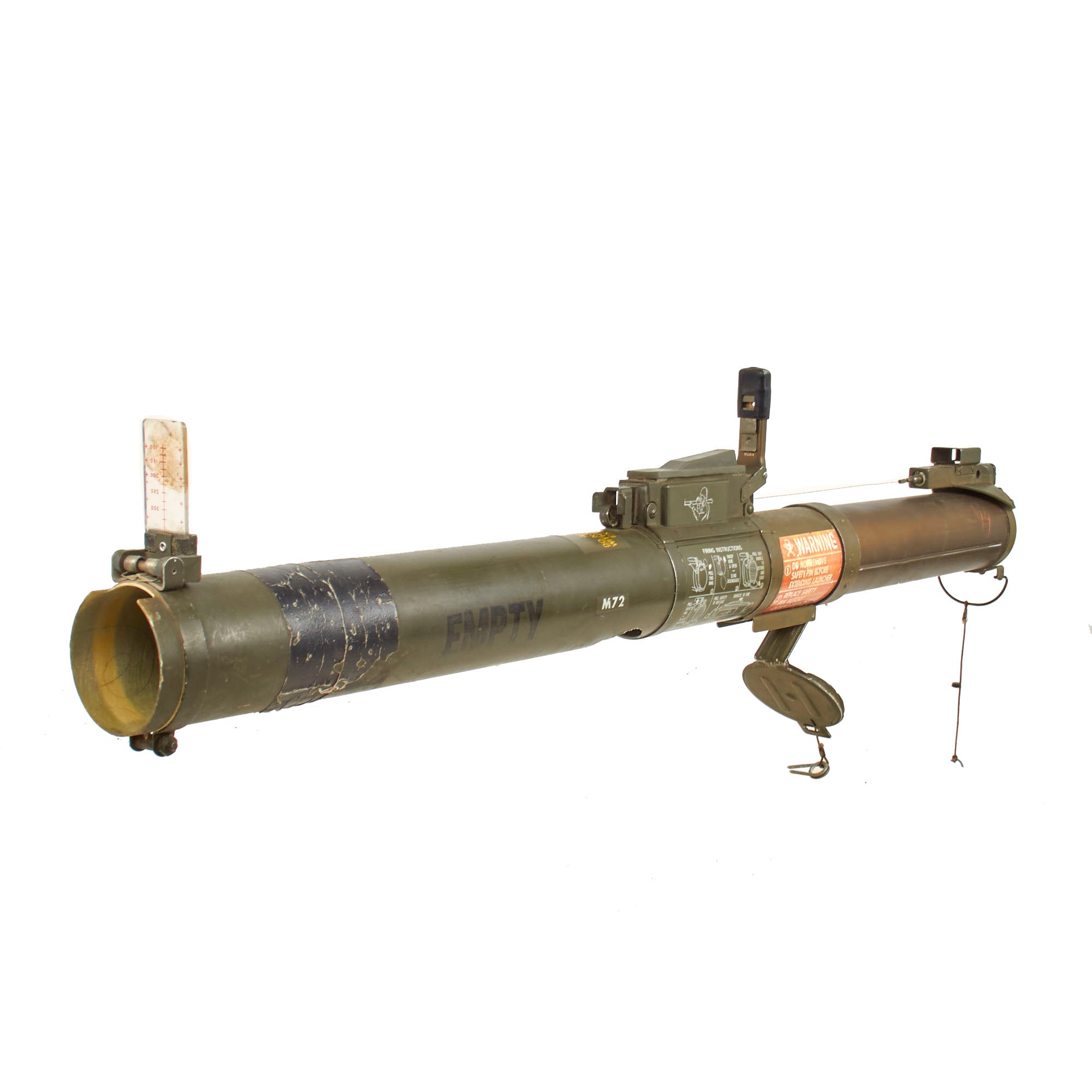 Inert Arm Original U.S. Vietnam War INERT Complete Rare Gen 1 M72 Light Anti-Arm ...