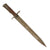 Original U.S. Philippine - American War Model 1892 Krag Rifle Bayonet and 2nd Pattern Scabbard - Dated 1899 Original Items