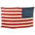 Original U.S. WWII Era Large Size 48 Star Flag - 53 ½ x 90”