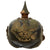 Original German WWI Named & Unit-Marked Prussian M1895 Pickelhaube Spiked Helmet with Original Cockades and Broken Chinstrap - Marked to 30th Pioneer Regiment - Size 57 Original Items