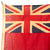 Original British Anglo-Zulu War Era American Made Merchant Ship Red Naval Ensign Flag Dated 1877 - 34” x 59” Original Items