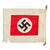 Original German WWII Service Worn Small 0.5m x 0.6m Kriegsmarine Navy Harbor Pilot Boat Flag Original Items