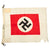 Original German WWII Service Worn Small 0.5m x 0.6m Kriegsmarine Navy Harbor Pilot Boat Flag Original Items