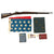 Original U.S. Spanish-American War Named 17th Infantry Captured Spanish Mauser Model 1893, American Flag and More - Corporal RW Burnett Original Items