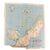 Original U.S. WWII Okinawa Battle Maps Used by General Robert C. Richardson with Routes Marked - 20 x 22” Original Items