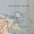 Original U.S. WWII Okinawa Battle Maps Used by General Robert C. Richardson with Routes Marked - 20 x 22” Original Items