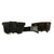 Original German WWII Heer Army EM/NCO Belt with Steel Buckle by Richard Sieper & Söhne and Two K98 Pouches Original Items