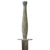 Original U.S. WWII USMC Marine Raider Stiletto Dagger by Camillus with Theater Made Replacement Leather Scabbard Original Items