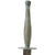 Original U.S. WWII USMC Marine Raider Stiletto Dagger by Camillus with Theater Made Replacement Leather Scabbard Original Items