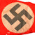 Original German WWII Service Worn NSDAP National Socialist Large Pennant Flag - 12 1/2" x 34" Original Items