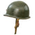 Original U.S. WWII US Marine Corps 4th Marine Division Painted 1944 McCord Front Seam Swivel Bale M1 Helmet With CAPAC Liner - Complete Original Items