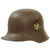 Original German WWII M18 Transitional Heer Army Double Decal Helmet with Interwar Liner - Stamped "Bell" L64 Original Items