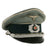 Original German WWII Army Heer Infantry Officers Schirmmütze Visor Crush Cap by Top Maker Wilhelm Welhausen Original Items