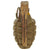Original U.S. WWII Inert MkII Pineapple Grenade with Yellow Ring, M10A3 Fuze and M47A2 Cardboard “Husk” Canister Original Items