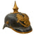 Original German WWI Unit Marked Prussian M1895 Pickelhaube Spiked Helmet with Liner - Size 57 Original Items