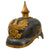 Original German WWI Unit Marked Prussian M1895 Pickelhaube Spiked Helmet with Liner - Size 57 Original Items