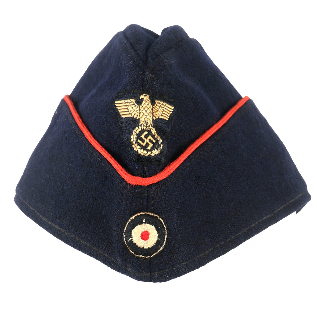 Original German WWII Reichspost Imperial Mail Personnel Overseas Cap - Size 58 Original Items