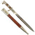 Original German WWII Rural Police Long Dress Bayonet by Carl Eickhorn with Scabbard - Matching Unit Marked Original Items