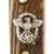 Original German WWII Rural Police Long Dress Bayonet by Carl Eickhorn with Scabbard - Matching Unit Marked Original Items