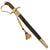 Original Imperial German Pre-WWI Short Sword with Scabbard & Sword Knot - Possibly Cut-Down Original Items