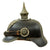 Original Imperial German WWI Complete Prussian EM/NCO Infantry M1915 Pickelhaube Spiked Helmet Original Items