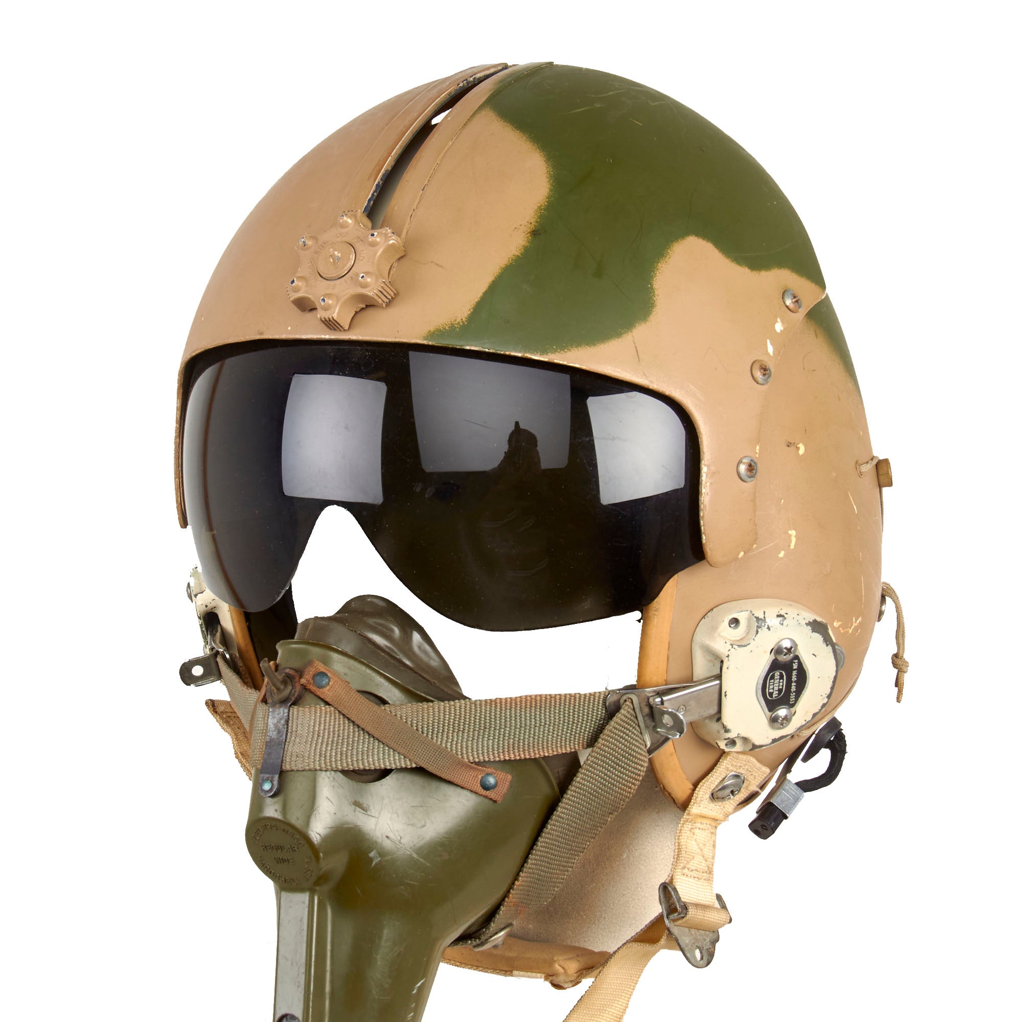 Original Vietnam War 1962 Dated Camouflage Painted HGU-2A/P