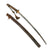 Original WWII Japanese Type 98 Shin-Gunto Katana Sword with Handmade Edo Period Blade, Leather Covered Steel Scabbard, and Company Grade Tassel Original Items