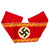 Original German WWII NSDAP Kreisleitung District Leadership Head Department Leader Armband with RZM Tag Original Items
