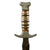 Original U.S. WWII Fighting Knife Made with Model 1918 Mark I Trench Knife Blade in 1943-Dated Boyt Scabbard Original Items