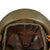 Original French WWII Model 1926 Adrian Infantry Helmet with Liner & Chinstrap - Olive Green Original Items