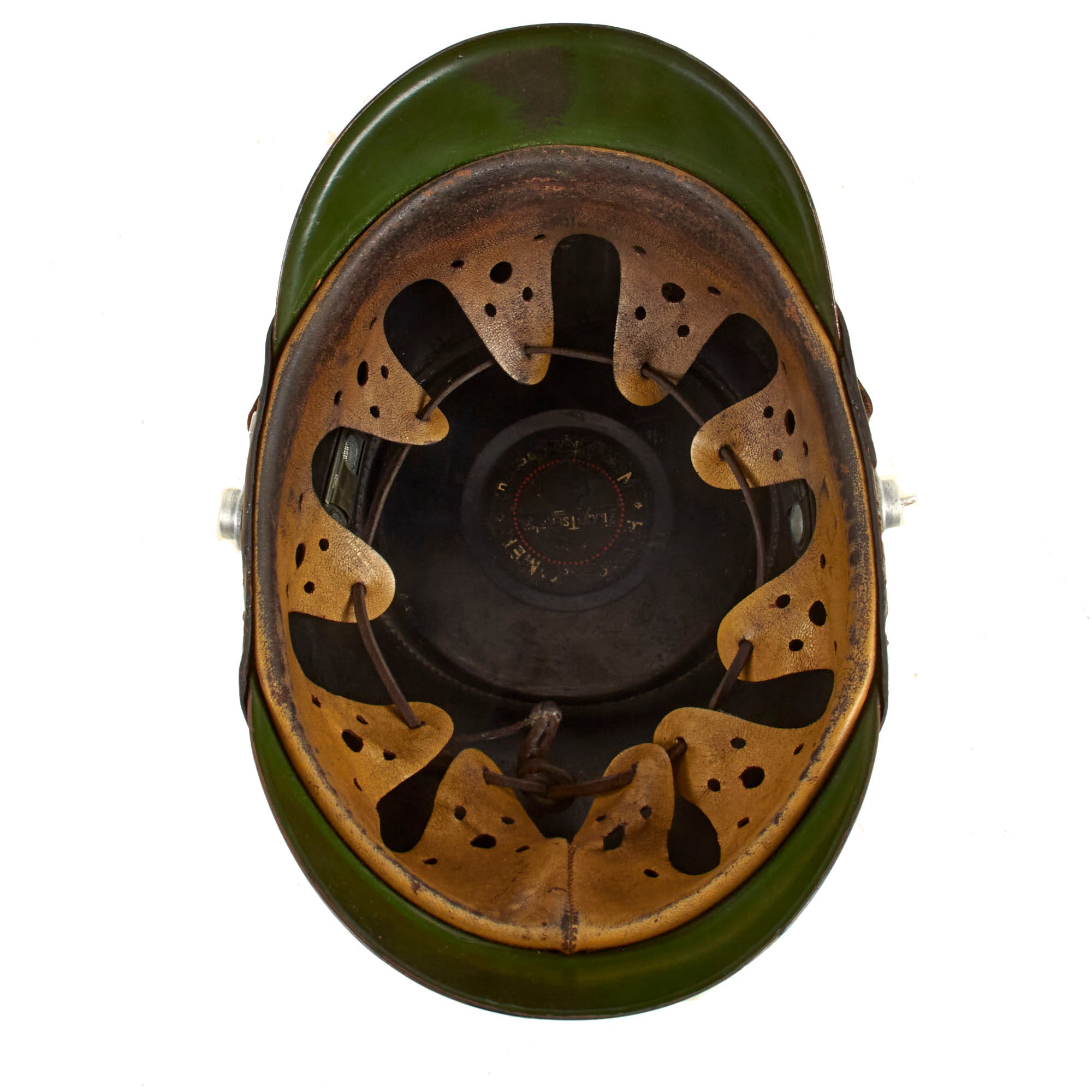 Original German WWII Late Pattern Rural Police Shako by Hans Römer wit ...