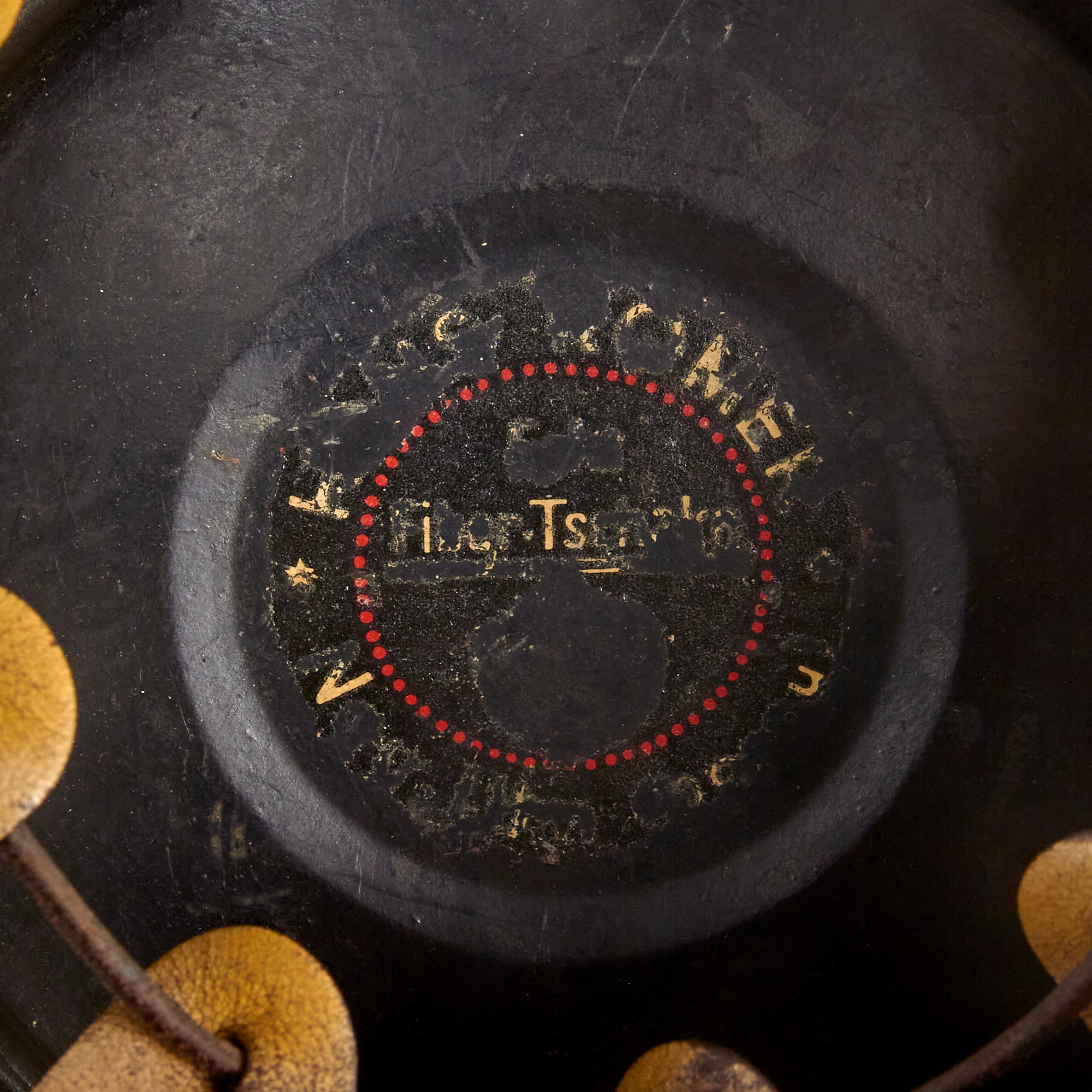 Original German WWII Late Pattern Rural Police Shako by Hans Römer wit ...