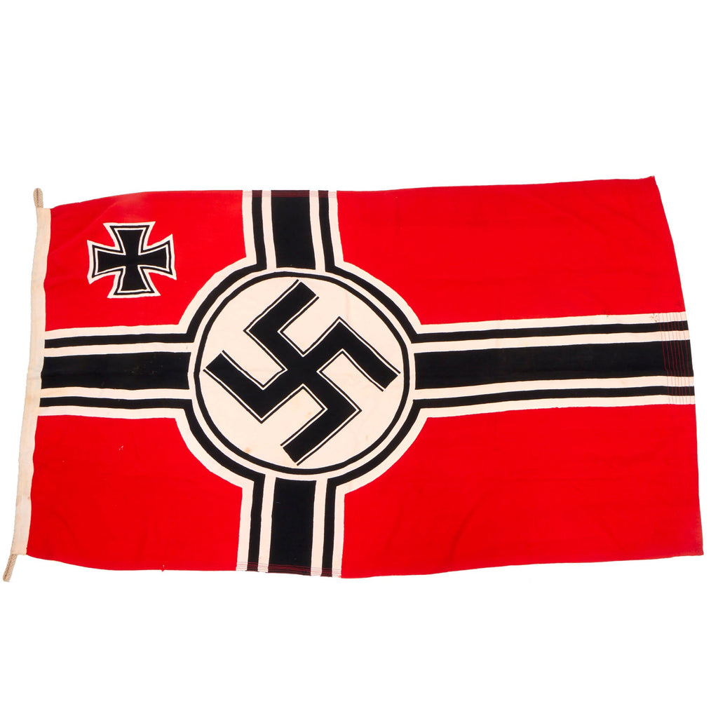 Original German WWII 100cm x 170cm Battle Flag by Textildruck Arlt - Reichskriegsflagge Original Items