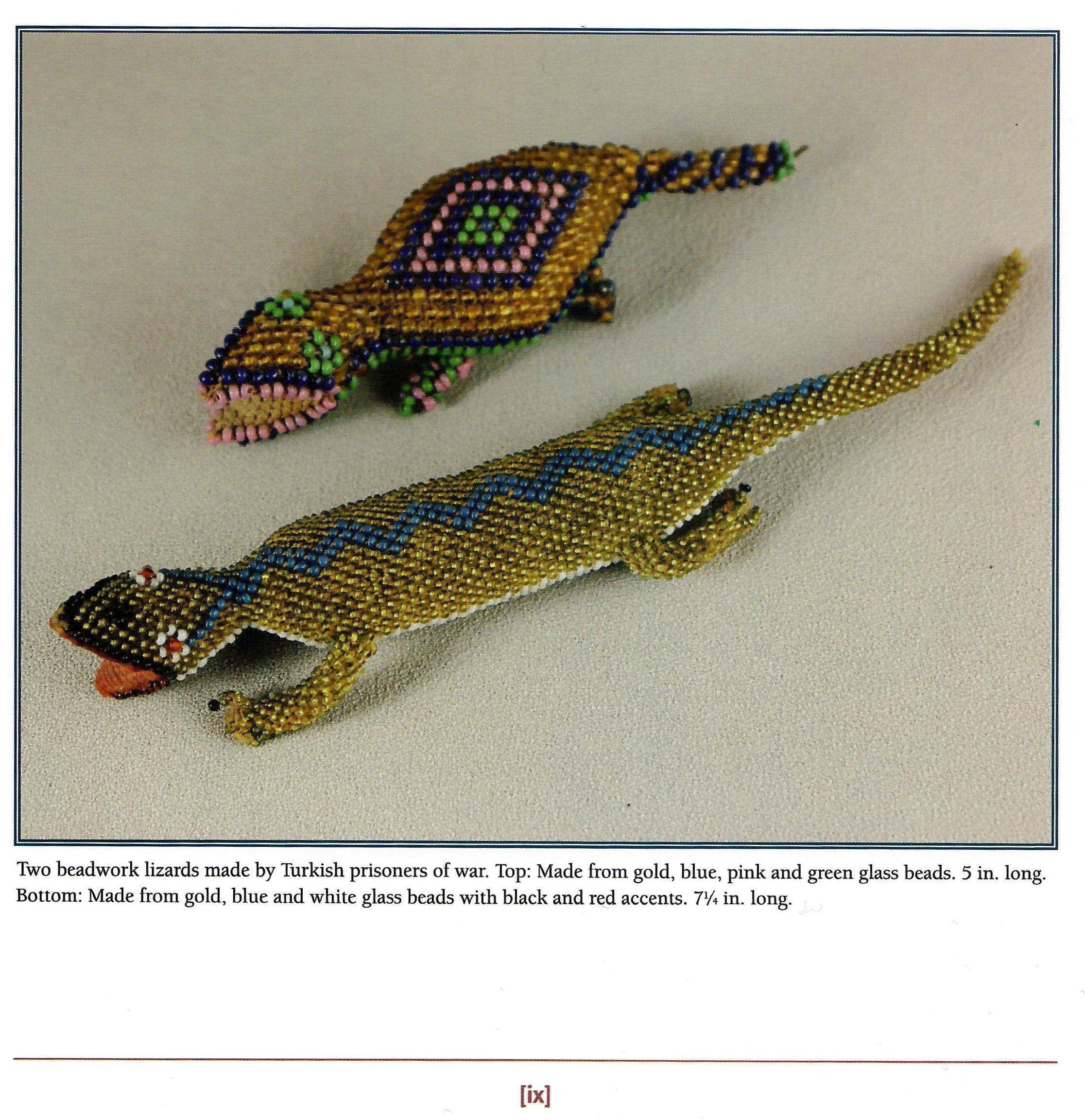 Wwii Lizard Original WWI Ottoman Empire Turkish Prisoner of War Souvenir Lizard, A ...