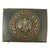 Original German WWII Kriegsmarine Coastal Artillery EM/NCO Steel Belt Buckle by Josef Feix & Söhne Original Items