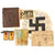 Original U.S. WWII 29th Infantry Division Bronze Star Group with Travel Diary German Flag Roundel & Scrapbook - T/5 John Burrows, 175th Infantry Regiment Original Items