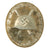 Original German WWII Second Class Silver Wound Badge by Klein & Quenzer A.G - Solid Back Original Items