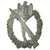 Original German WWII Silver Grade Infantry Assault Badge by Adolf Scholze of Grünwald - Featured in Sascha Weber Book Original Items