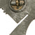 Original German WWII Silver Grade Infantry Assault Badge by Hermann Aurich of Dresden - Featured in Sascha Weber Book Original Items