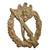 Original German WWII Silver Grade Infantry Assault Badge Featured in Sascha Weber Book - Unmarked Solid Back Original Items