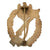 Original German WWII Silver Grade Infantry Assault Badge Featured in Sascha Weber Book - Unmarked Solid Back Original Items